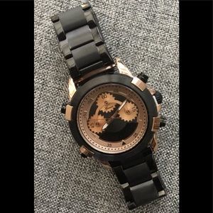 GENOA Japanese and Electronic Movement Multi functional Watch.  NWOT